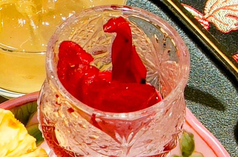 ハイビスカス蜜漬け
